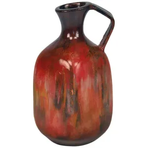 Taos Ceramic Pitcher | Rocky Red