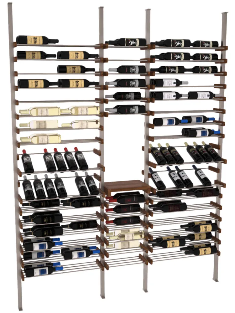 Tasting Wine Rack, Three Bottles