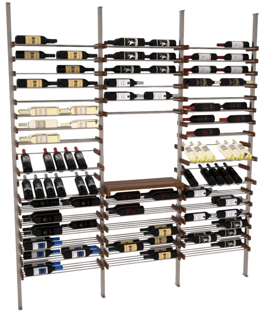 Tasting Wine Rack, Three Bottles