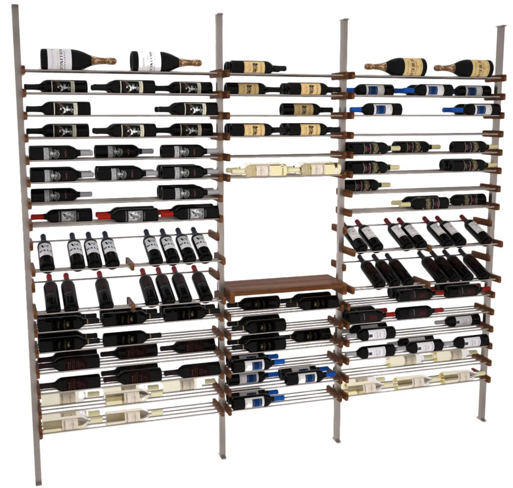 Tasting Wine Rack, Three Bottles