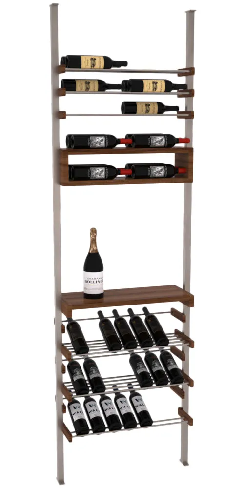 Tasting Wine Rack, Three Bottles