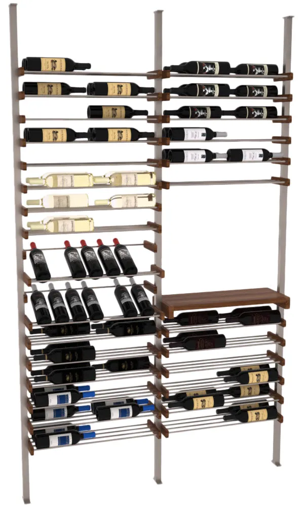 Tasting Wine Rack, Three Bottles