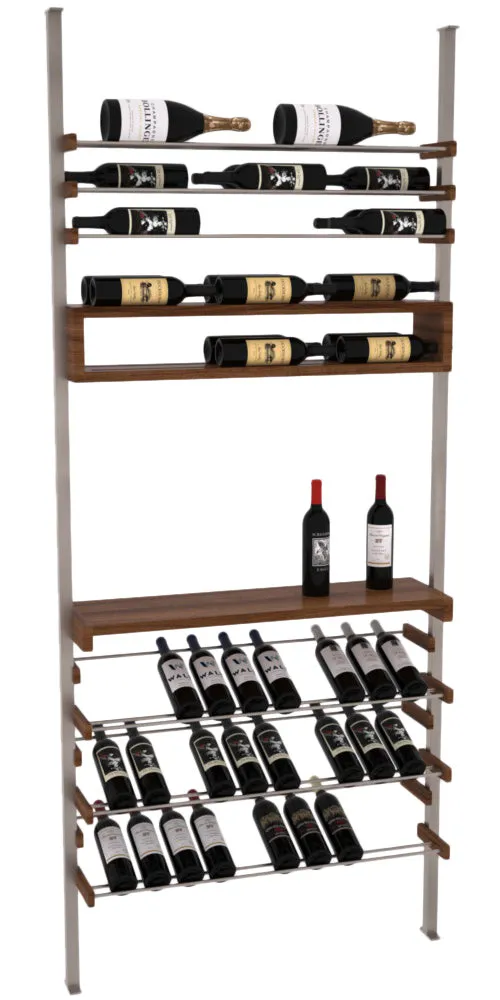 Tasting Wine Rack, Three Bottles