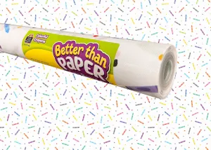 Teacher Created Resources Colorful Crayons Better Than Paper Bulletin Board Roll