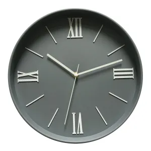Wall Clock | 12'' Light Grey