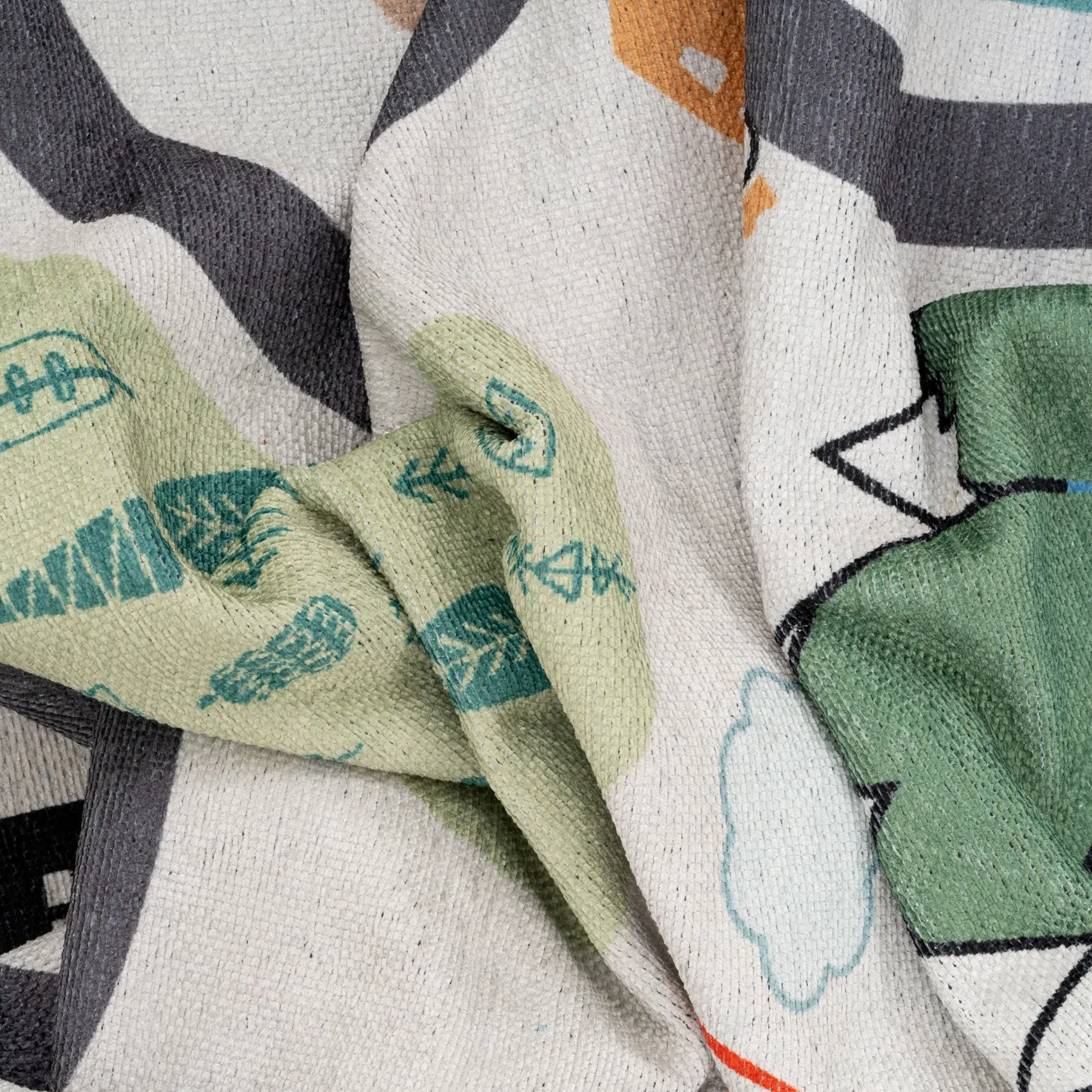 Washable Playful Explorer Kids Rug - Journey