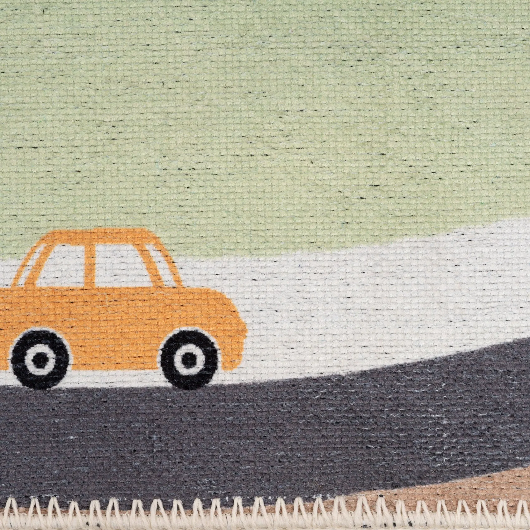 Washable Playful Explorer Kids Rug - Journey