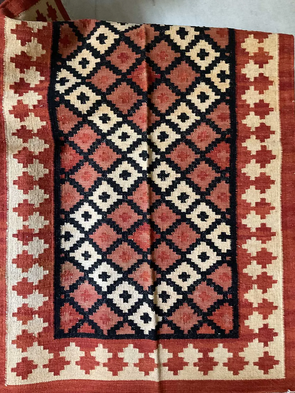 Weave Durries Red