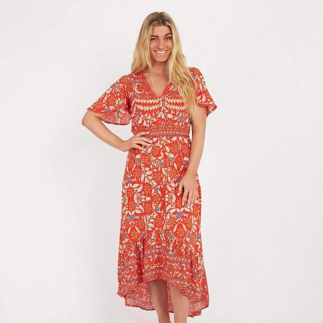 WHIMSICAL Maxi Dress