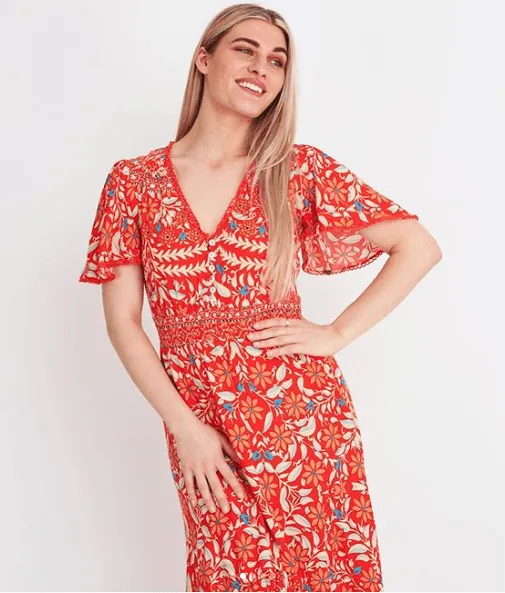 WHIMSICAL Maxi Dress