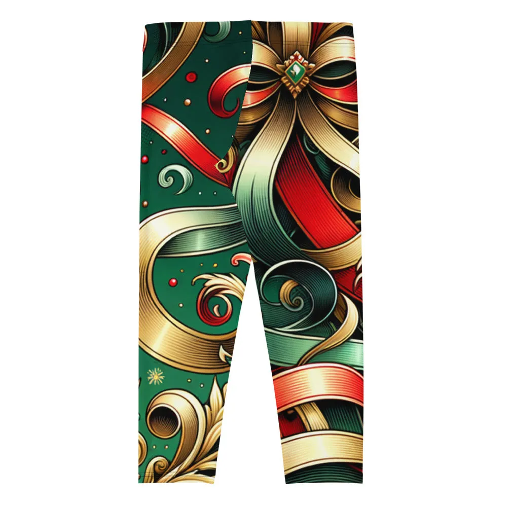 Whimsical Winter Wear Capri Leggings