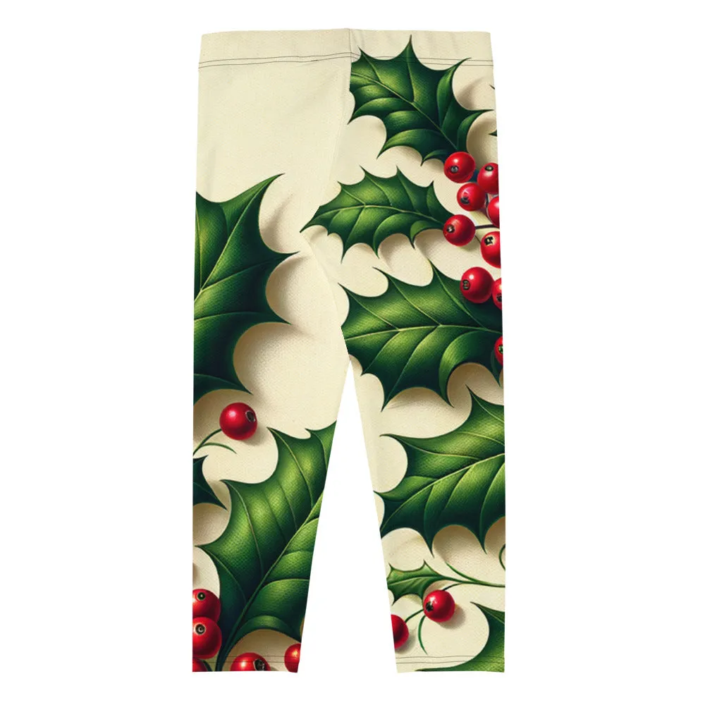 Whimsical Winter Wear Capri Leggings