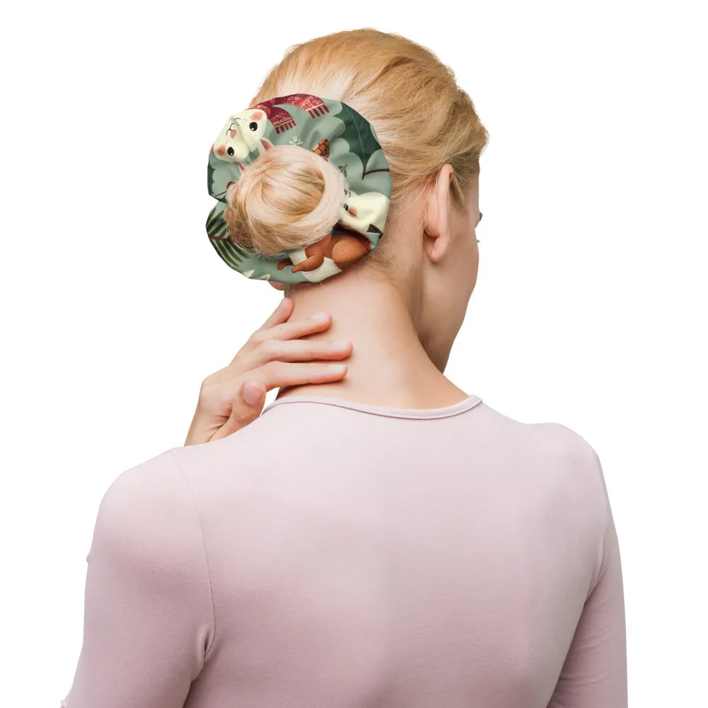 Whimsical Winter Wear Scrunchie