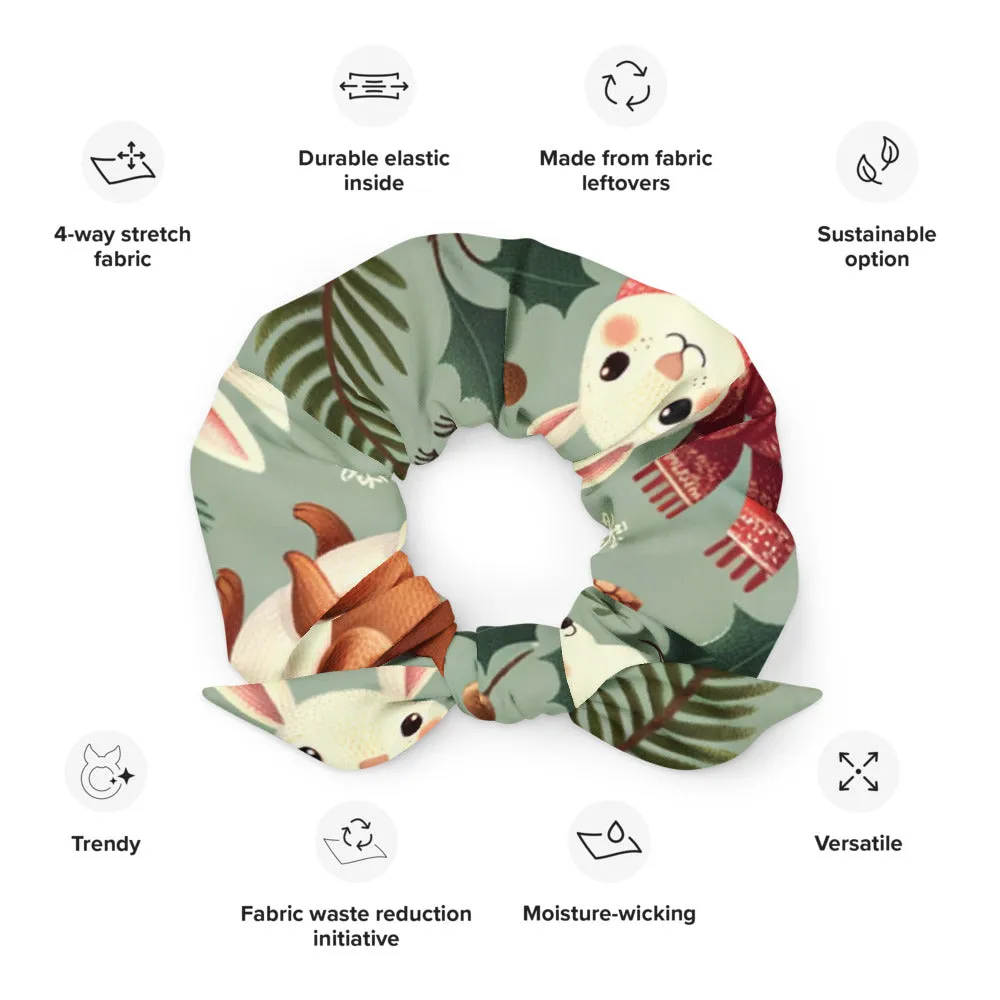 Whimsical Winter Wear Scrunchie