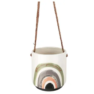 Woodstock Hanging Planter - Bloom Where You Are Planted