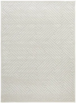 York Cindy Natural White Rug