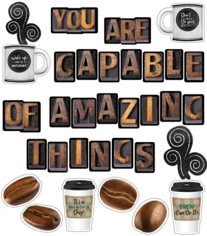 'You are Capable of Amazing Thing' Bulletin Board Set | Industrial Cafe | Schoolgirl Style | UPRINT